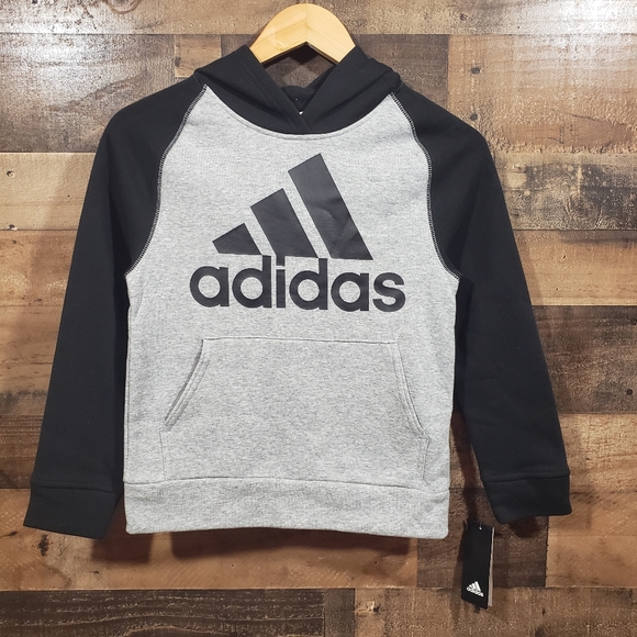 adidas Other - Adidas NWT hooded sweatshirt with large logo